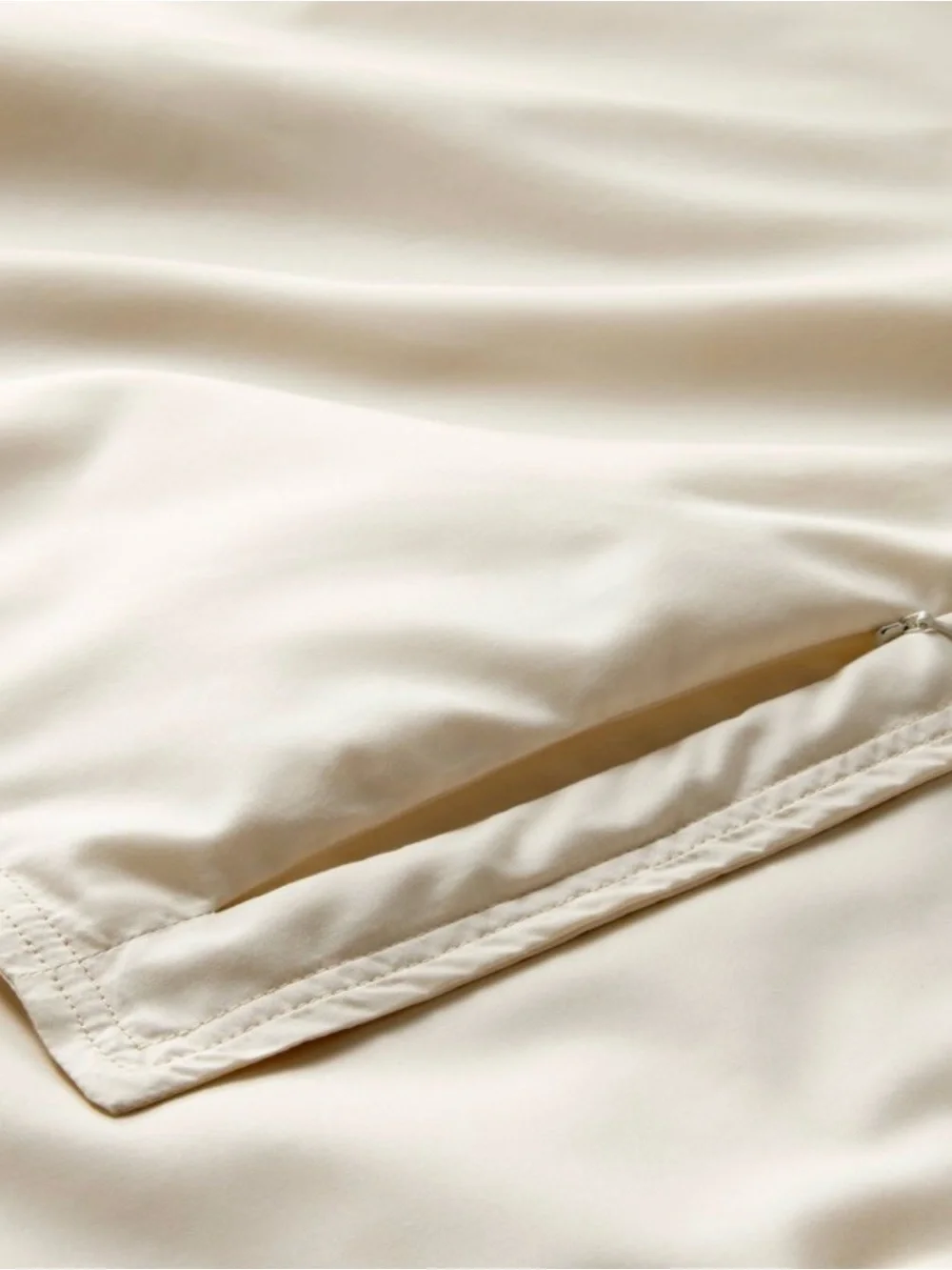 King Cotton Percale Duvet Set Natural - Casaluna™